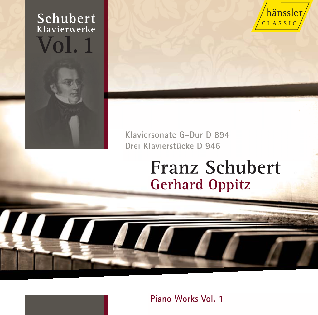 Vol. 1 Gerhard Oppitz Franz Schubert