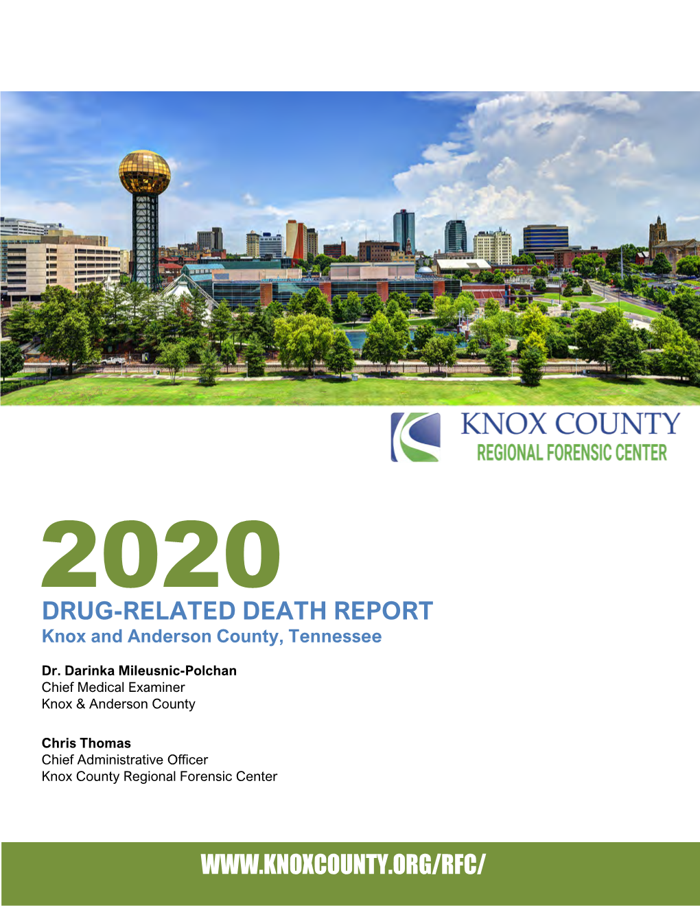 2020 Drug Related Death Report