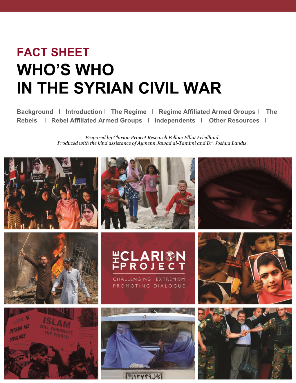Who's Who in the Syrian Civil