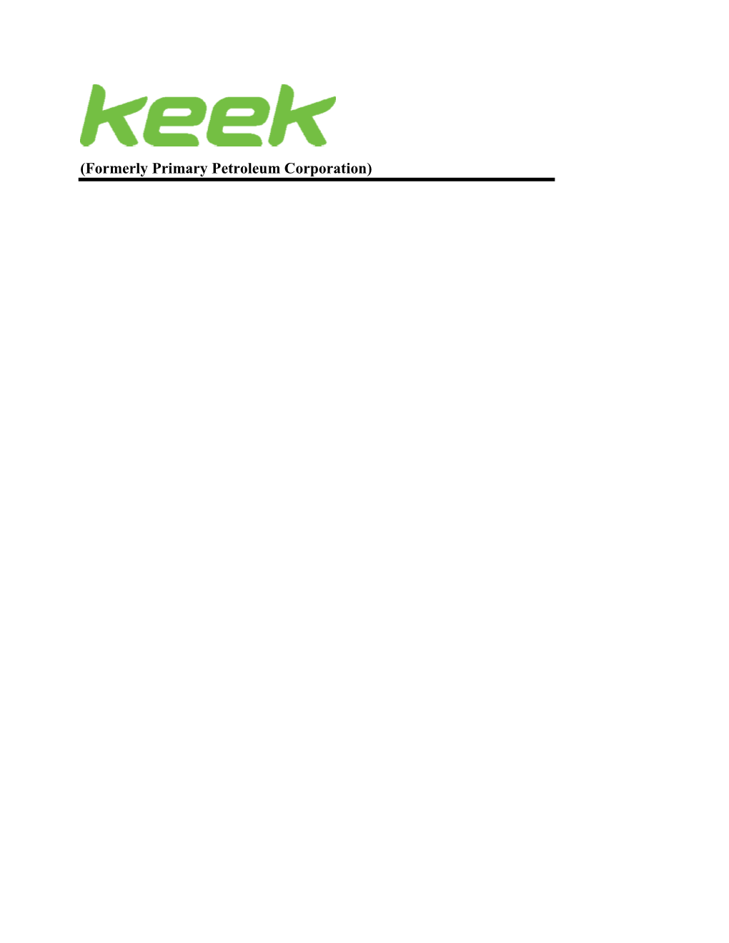 Keek MD&A Second Quarter 2015 (With TM Comments