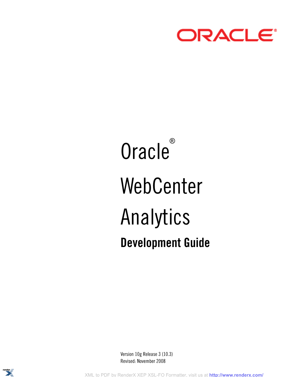 Oracle Webcenter Analytics Openusage API Defining Your Event Model