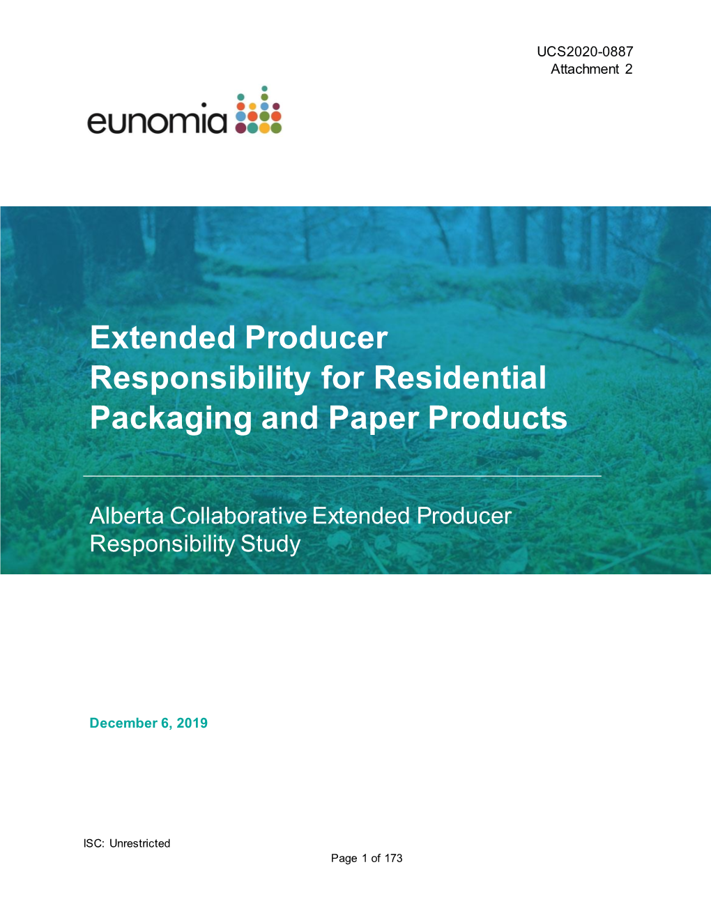 Extended Producer Responsibility for Residential Packaging and Paper Products