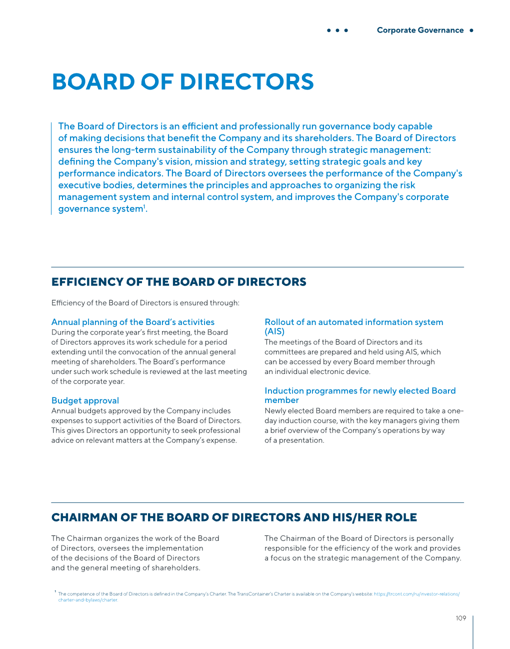 Board of Directors