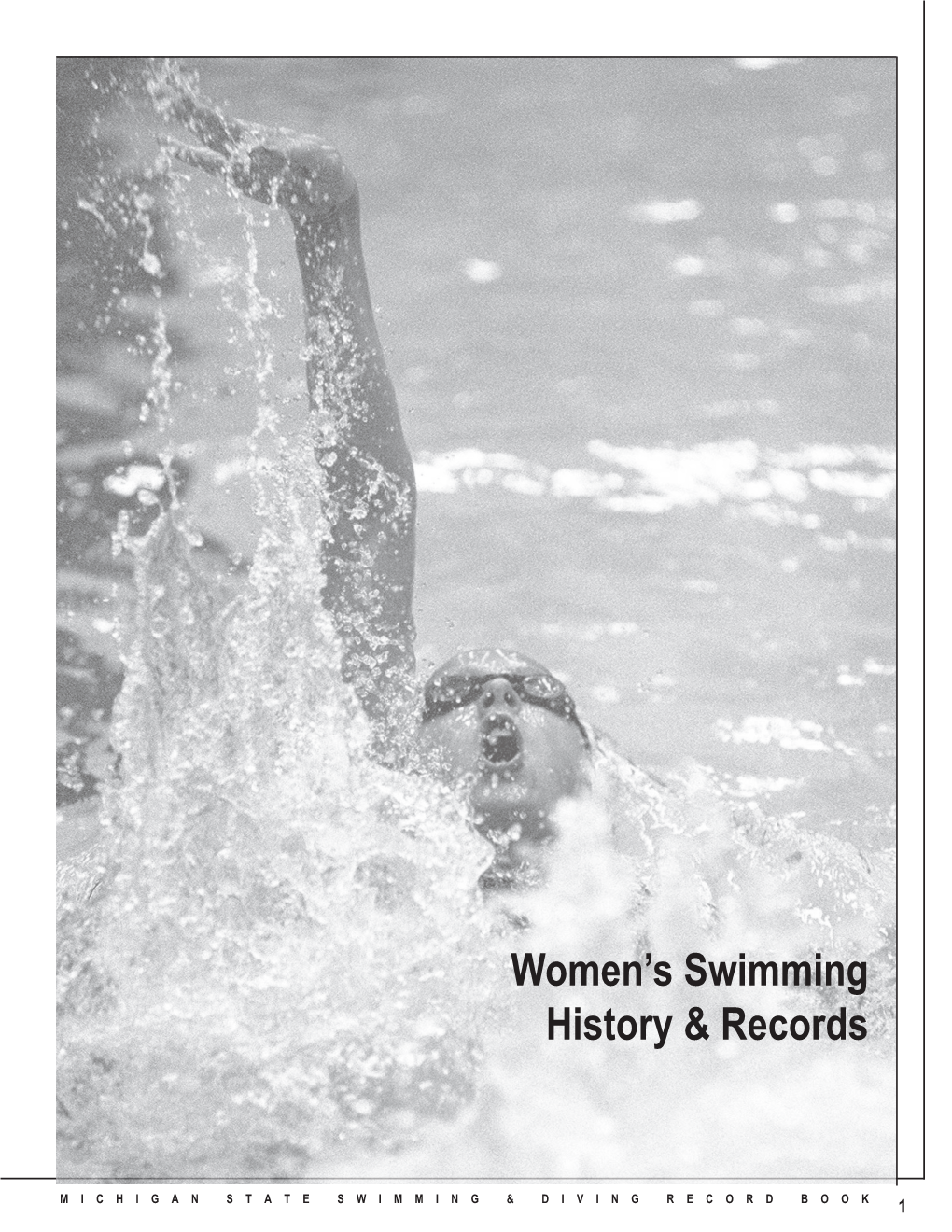 Women's Swimming History & Records