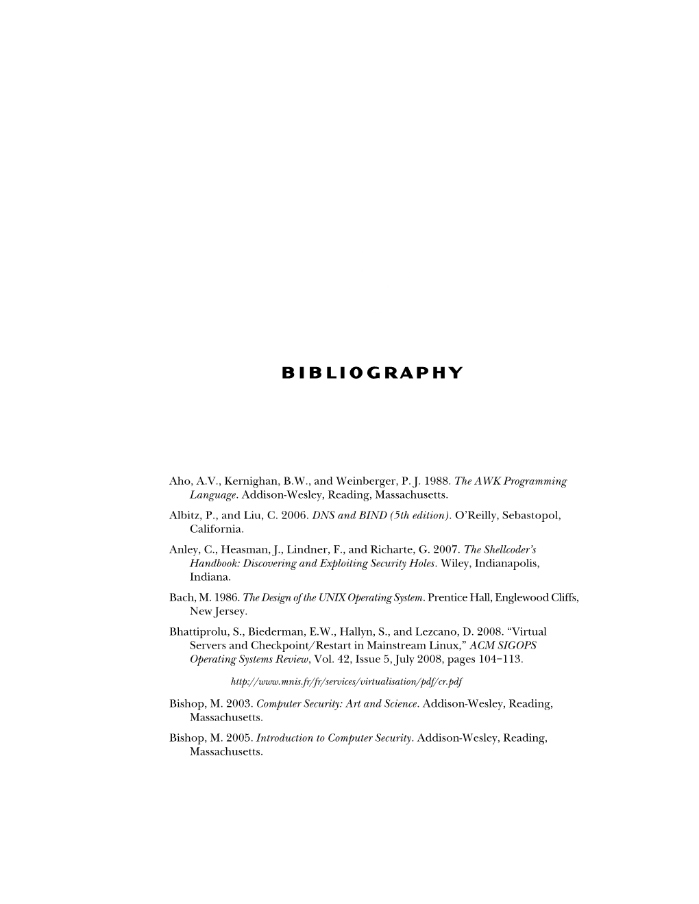 TLPI-Bibliography.Pdf