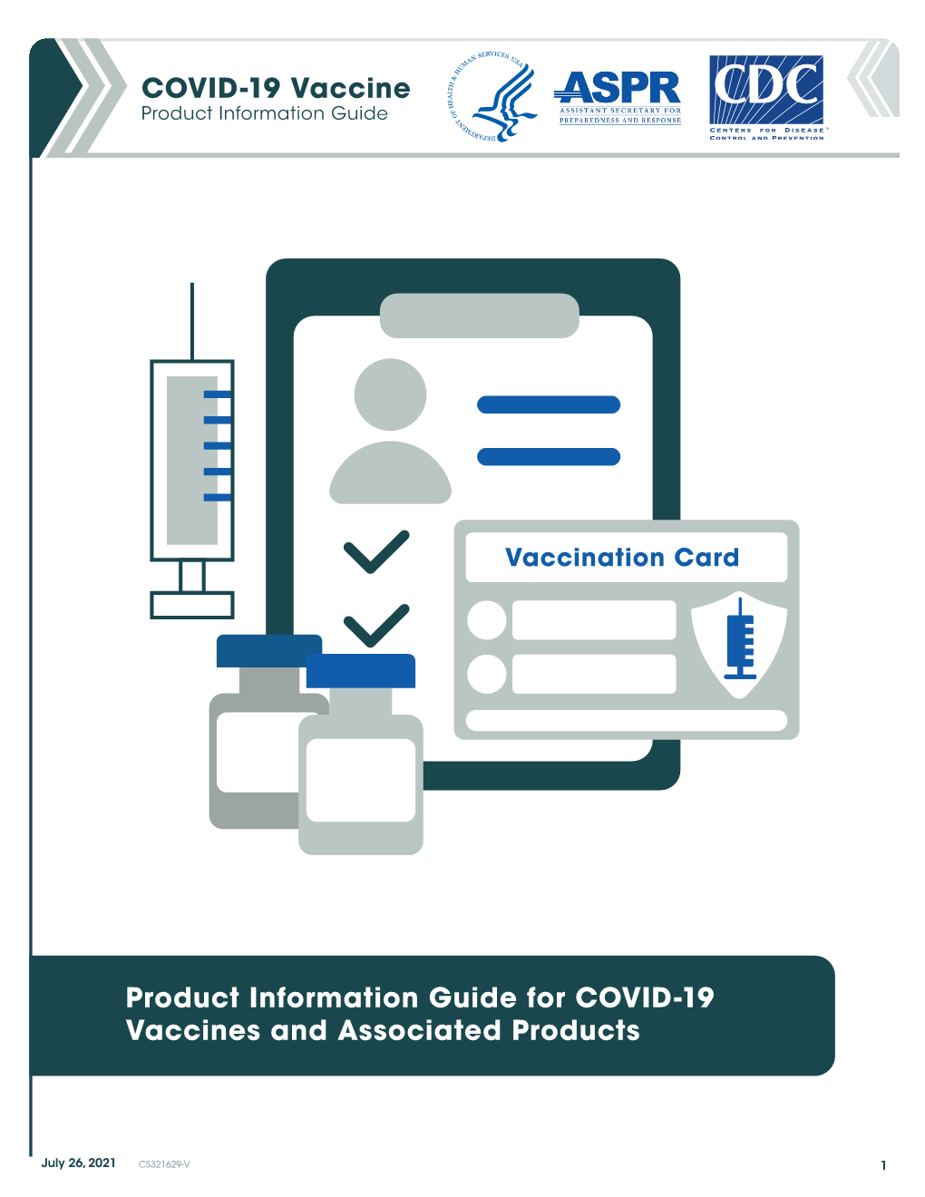 COVID-19 Vaccine: Product Information Guide Summary