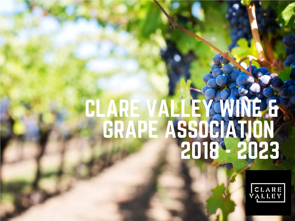 Clare Valley Wine & Grape Association 2018