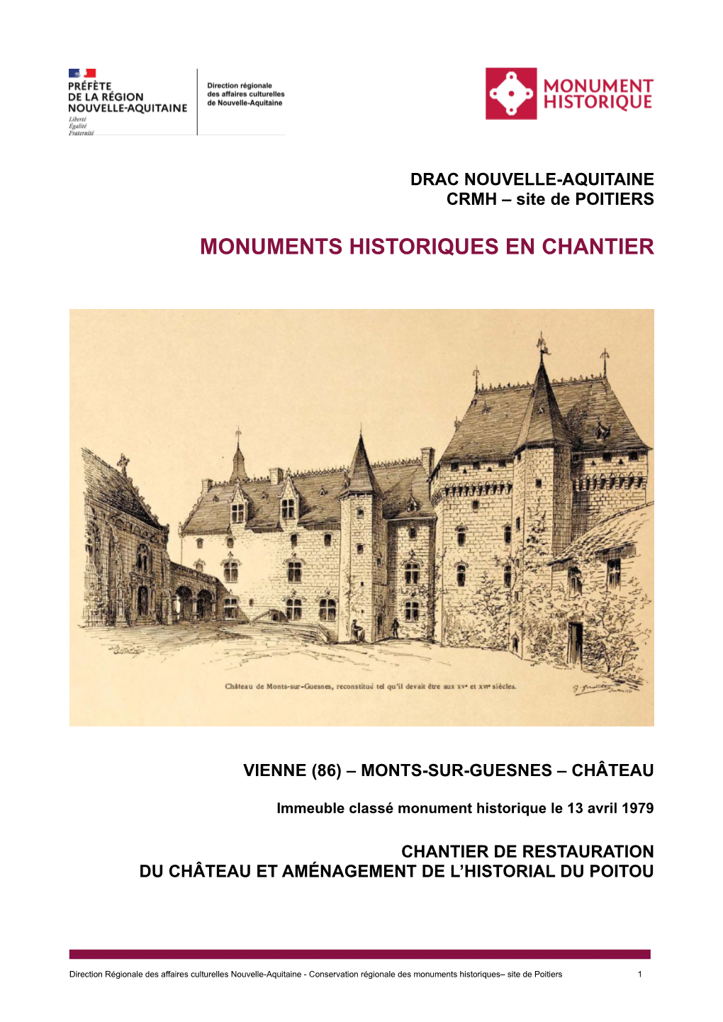 Monuments Historiques En Chantier