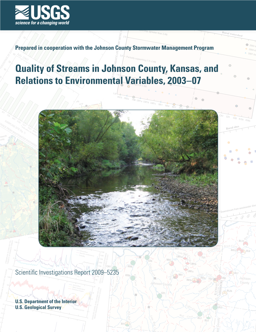 Quality of Streams in Johnson County, Kansas, and Relations to Environmental Variables, 2003–07