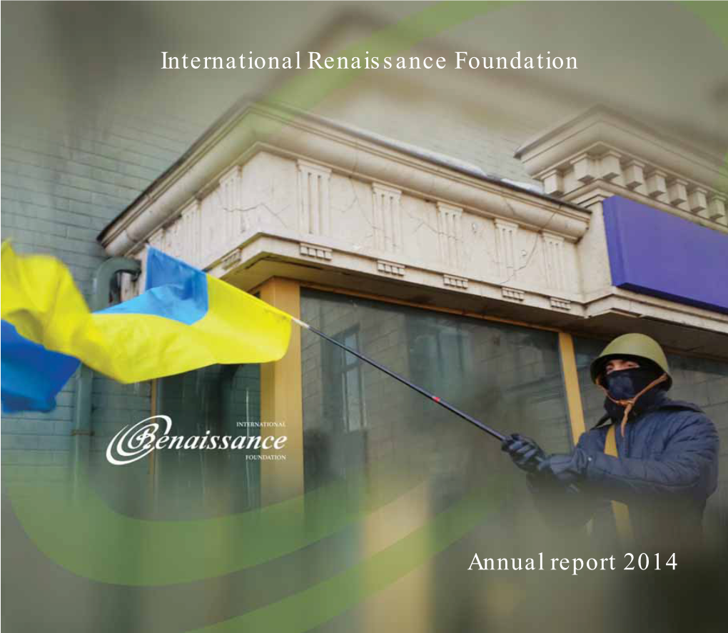 International Renaissance Foundation Annual Report 2014