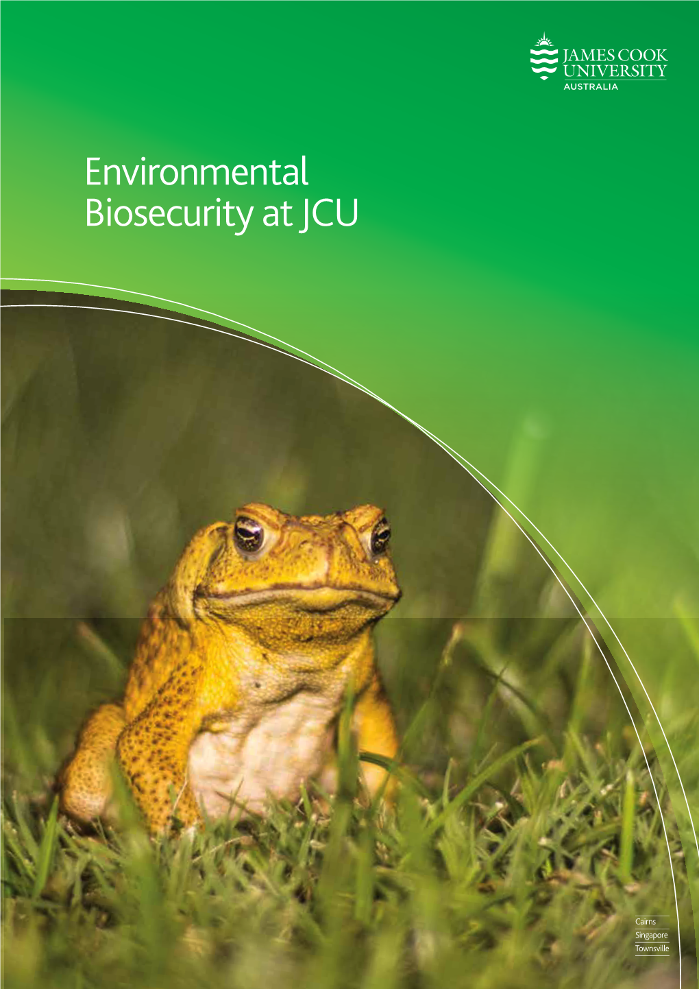 Environmental Biosecurity at JCU Contents