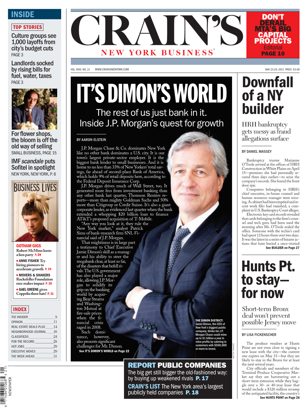 It's Dimon's World