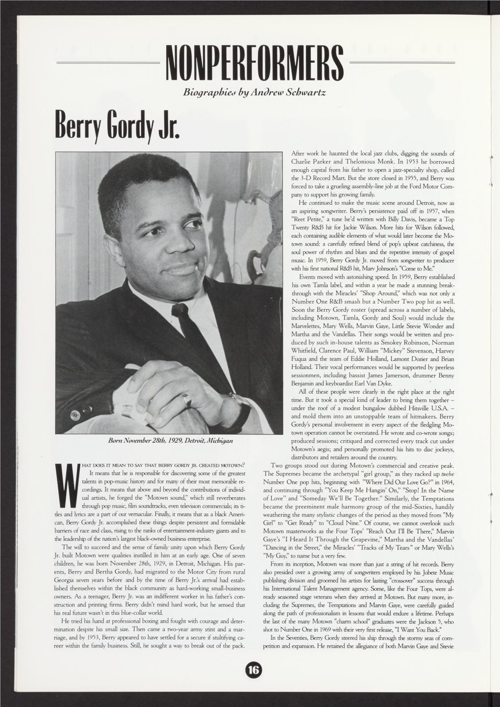 Berry Gordy Jr