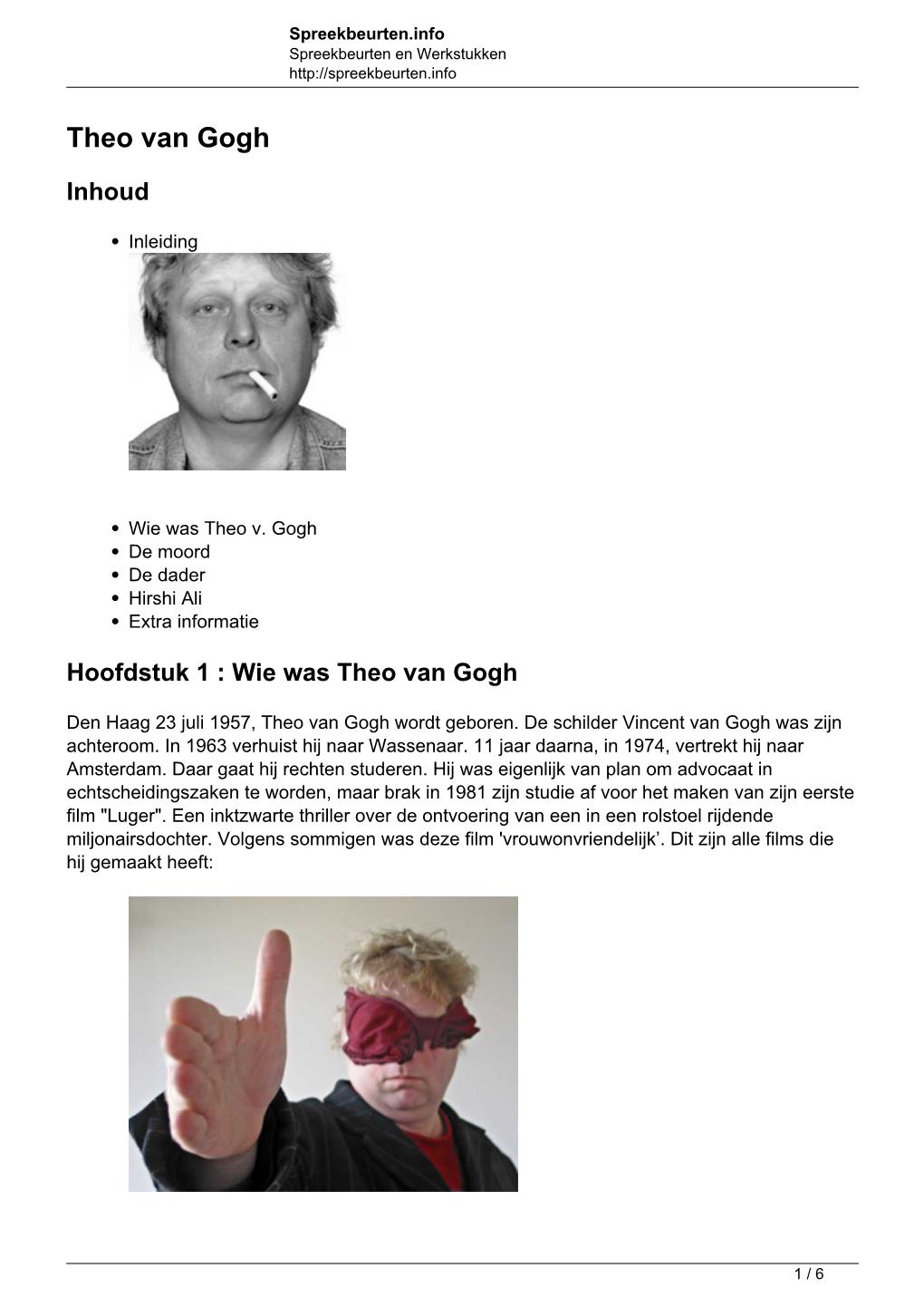 Theo Van Gogh