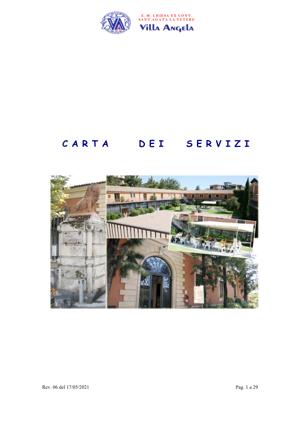 Carta Dei Servizi -.: Villa Angela
