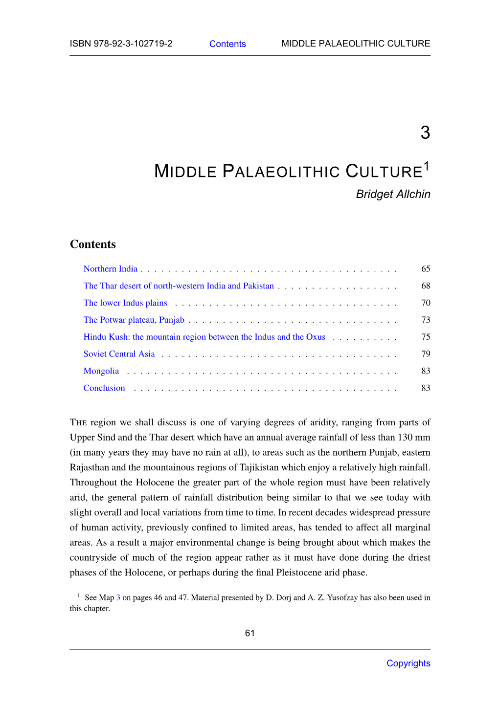 Middle Palaeolithic Culture