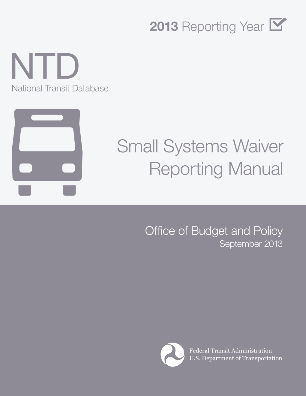 NTD Small Systems Manual