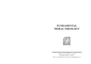 Fundamental Moral Theology.Pmd