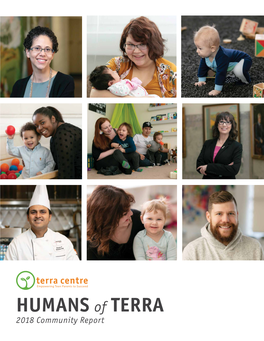 HUMANS of TERRA 2018 Community Report Contents