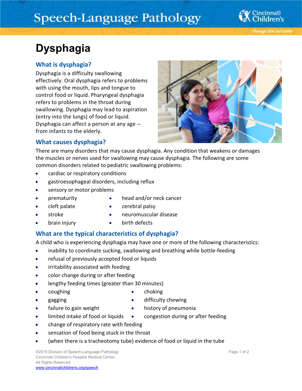 Dysphagia What Is Dysphagia? Dysphagia Is a Difficulty Swallowing Effectively