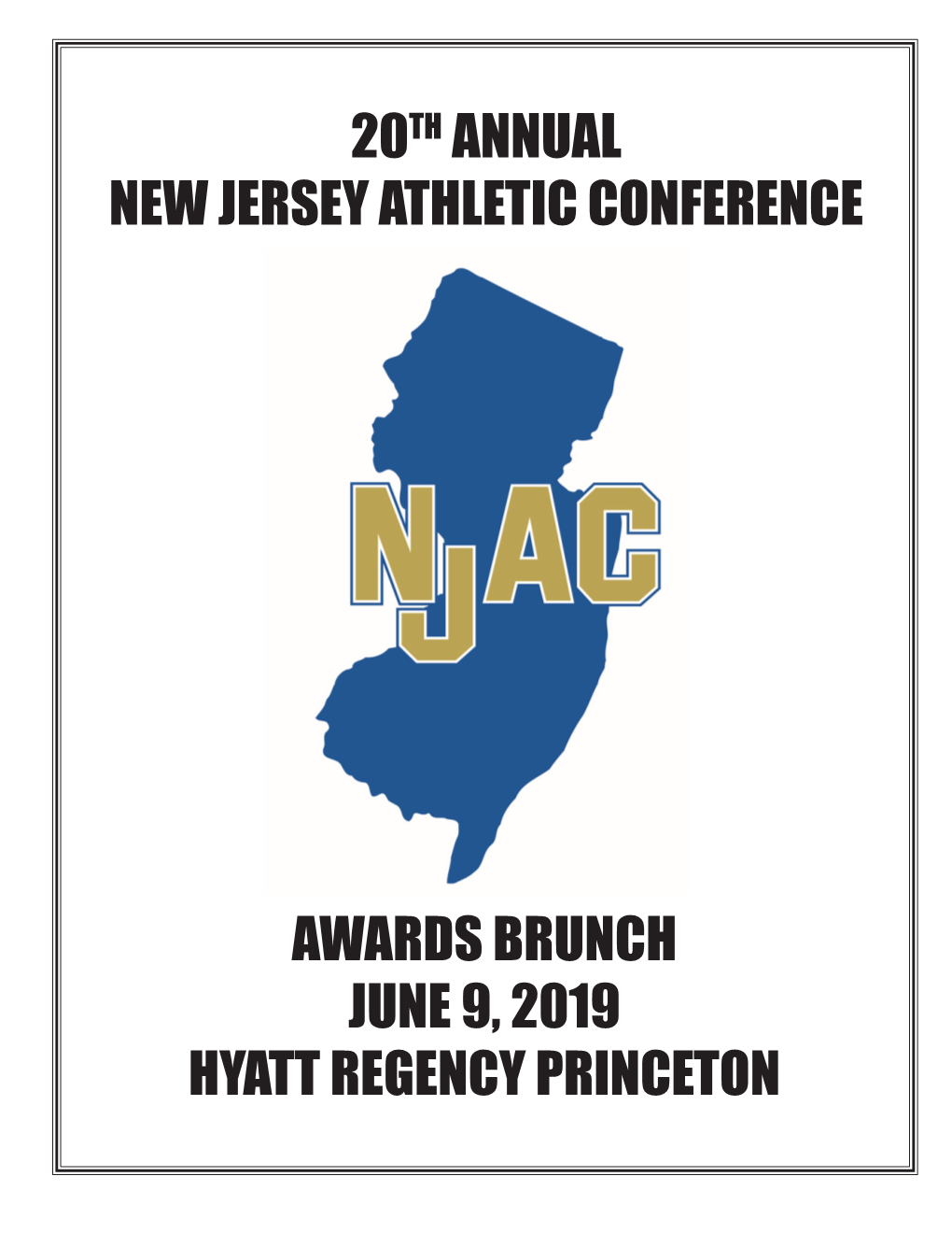 20Th Annual New Jersey Athletic Conference