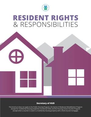 Resident Rights & Responsibilities