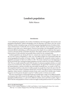 London's Population