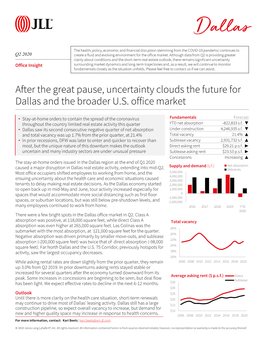 Dallas Office Insight