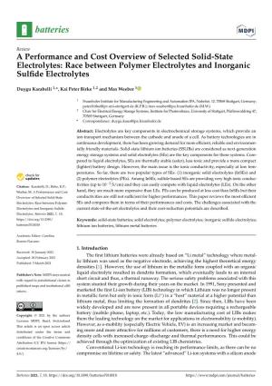 Race Between Polymer Electrolytes and Inorganic Sulfide El