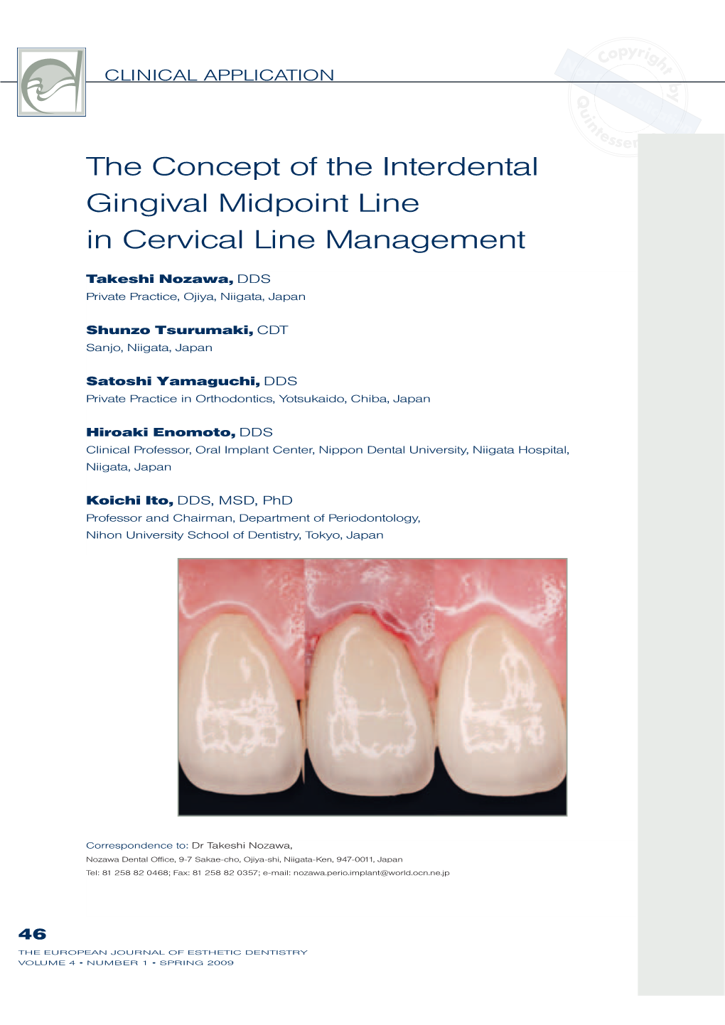 Quintessence Journals