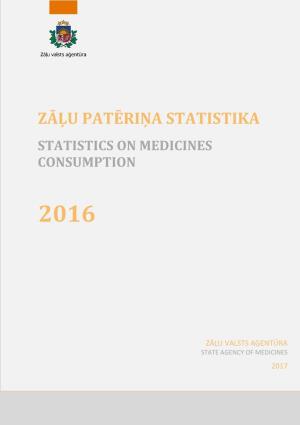 Zāļu Patēriņa Statistika Statistics on Medicines Consumption