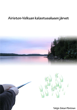 Airiston-Velkuan Kalastusalueen Järvet