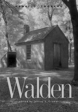 Walden: a Fully Annotated Edition