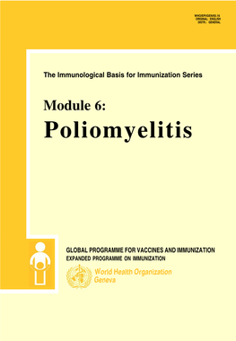 Poliomyelitis
