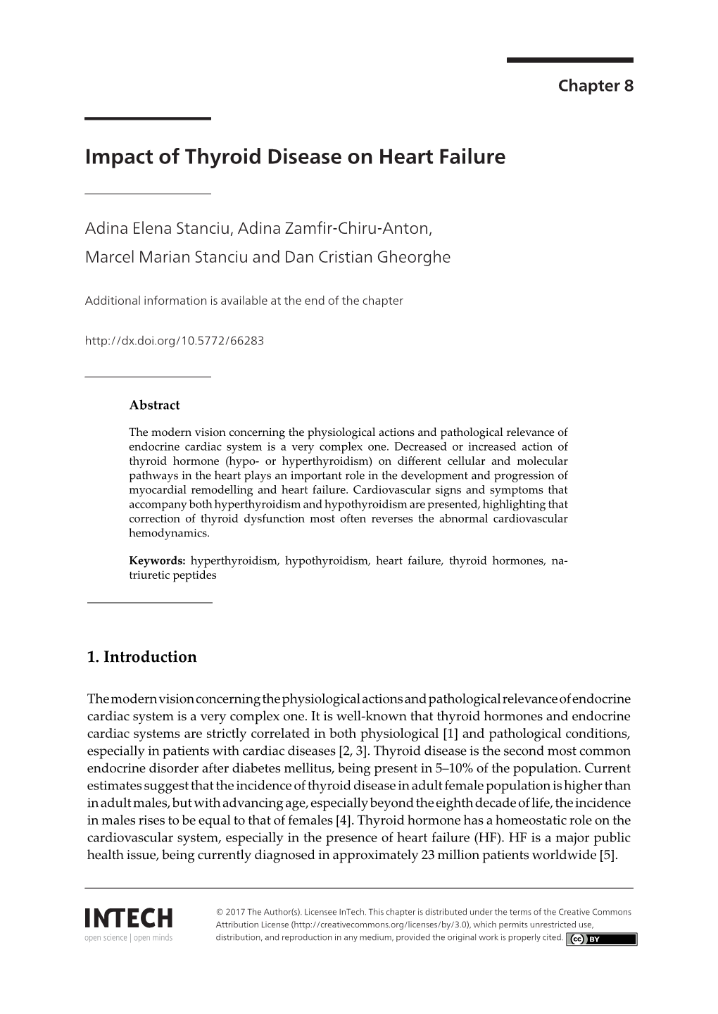 Impact of Thyroid Disease on Heart Failure 143 Receptors, Which Are Encoded by the C‐Erba Proto‐Oncogene Families