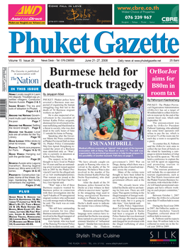 Burmese Held for Death-Truck Tragedy