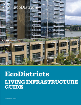 Ecodistricts LIVING INFRASTRUCTURE GUIDE
