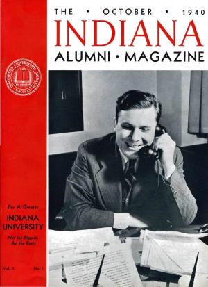 ALUMNI • MAGAZINE the » OCTOBER « 1940 the Cover