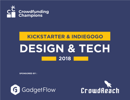 Kickstarter & Indiegogo 2018