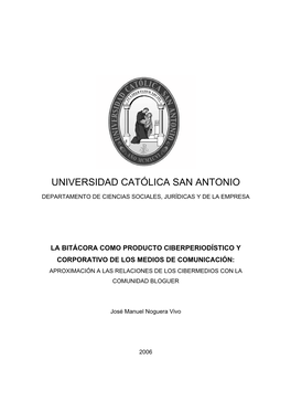 Universidad Católica San Antonio