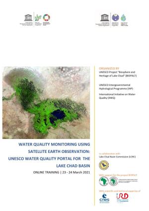 Unesco Water Quality Portal for the Lake Chad Basin
