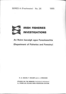 Irish Fisheries Investigations