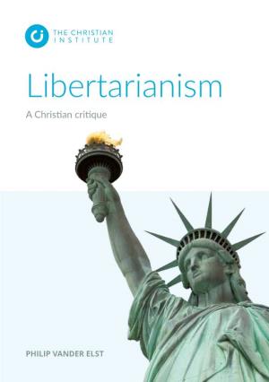 Libertarianism a Christian Critique