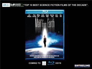 “Top 10 Best Science Fiction Films of the Decade”