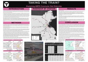 Explaining MBTA Commuter Rail Ridership METHODS RIDERSHIP