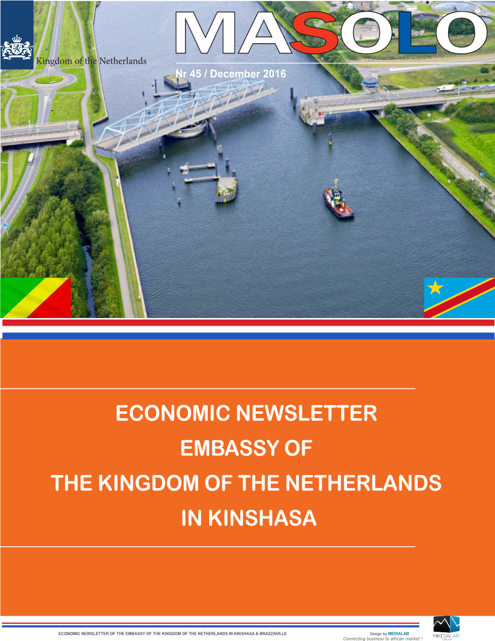 Economic Newsletter Embassy of the Kingdom of the Netherlands in Kinshasa