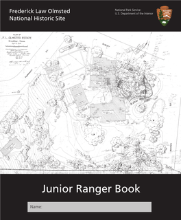 Junior Ranger Book