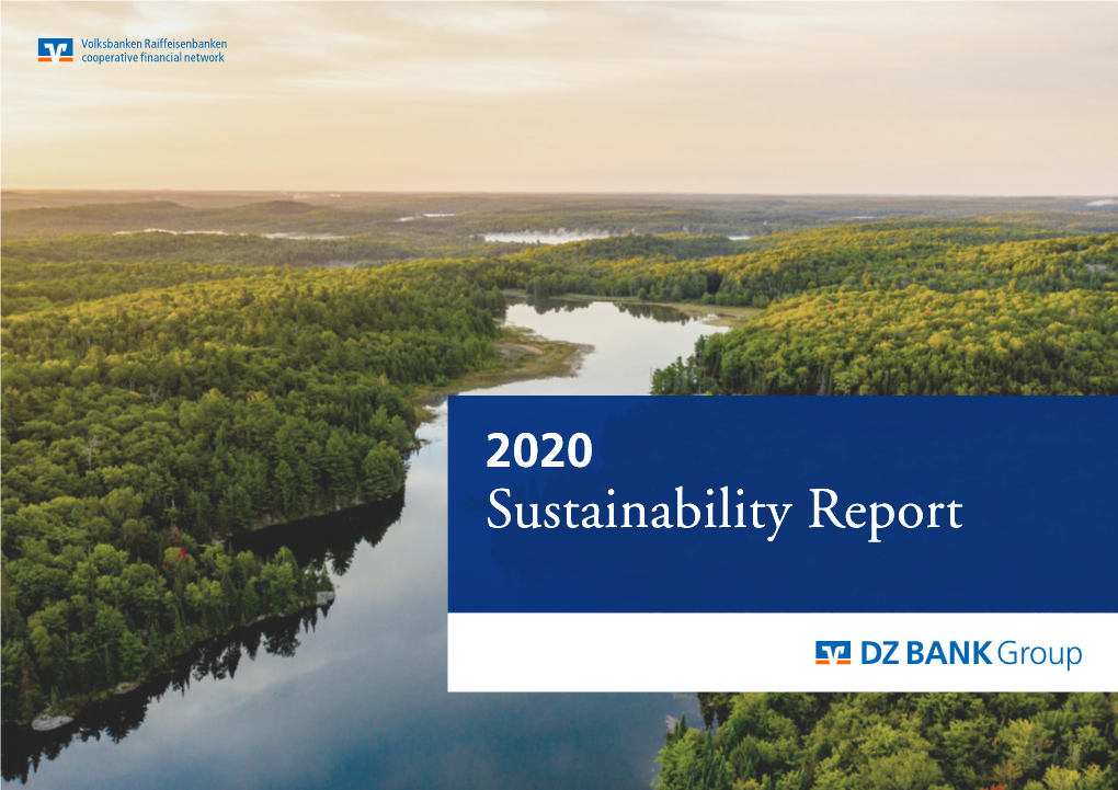 Sustainability Report for 2020 of the DZ BANK Group