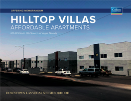 HILLTOP VILLAS AFFORDABLE APARTMENTS 601-625 North 13Th Street, Las Vegas, Nevada