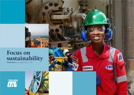 Tullow Oil Plc Sustainability Report 2020 Contents